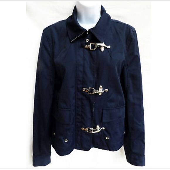 Ralph Lauren Jackets & Blazers - Ralph Lauren Navy Nautical Buckle Jacket EUC